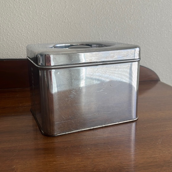 coffee-sugar-flour vintage crome canisters - Picture 8 of 16